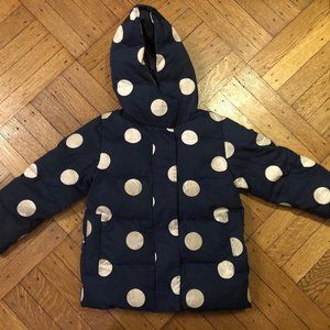 Crewcuts kids polka dot jacket 4t